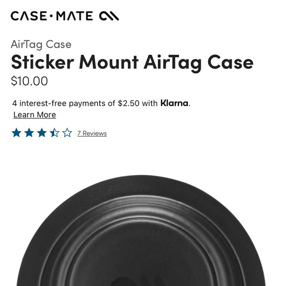 4 NEW Case-Mate AirTag Case Sticker Mount AirTag Case - Picture 2 of 10